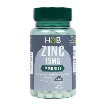 H&B cinkas 15 mg, 240 tablečių