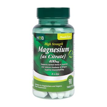 H&B magnio citratas , 90 tablečių