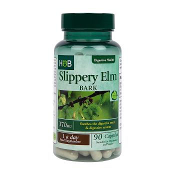 H&B raudonosios guobos žievė 370 mg, 90 kapsulių
