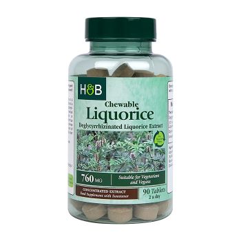 H&B saldymedžio ekstraktas 760 mg, 60 kramtomųjų tablečių