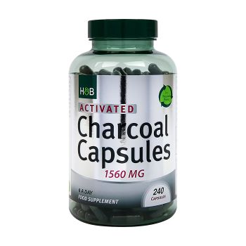 H&B aktyvuota anglis 1560 mg, 240 kapsulių