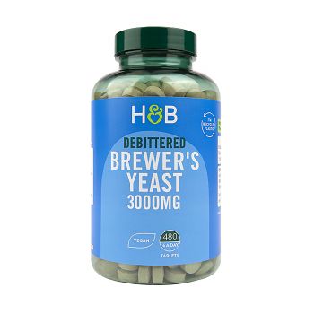 H&B alaus mielės 3000 mg, 480 tablečių