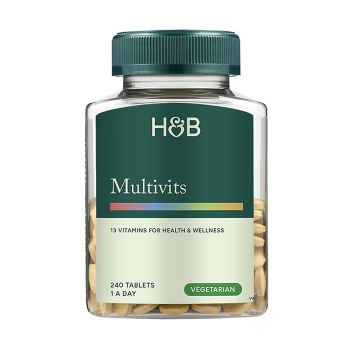 H&B multivitaminai, 240 tablečių