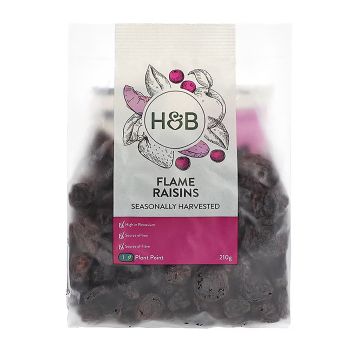 HOLLAND & BARRETT FLAME razinos, 210 g
