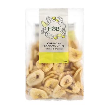 HOLLAND & BARRETT traškūs bananų traškučiai, 210 g