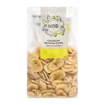 HOLLAND & BARRETT traškūs bananų traškučiai, 420 g
