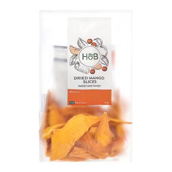 HOLLAND & BARRETT džiovintų mangų griežinėliai, 120 g