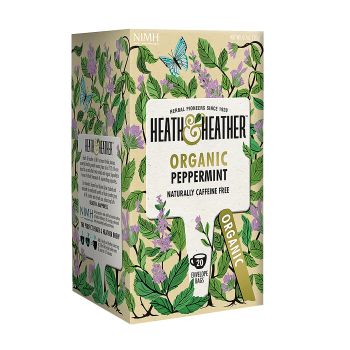 HEATH & HEATHER ORGANIC arbata su pipirmėtėmis, 20 vnt.