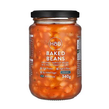 HOLLAND & BARRETT keptos pupelės, 340 g
