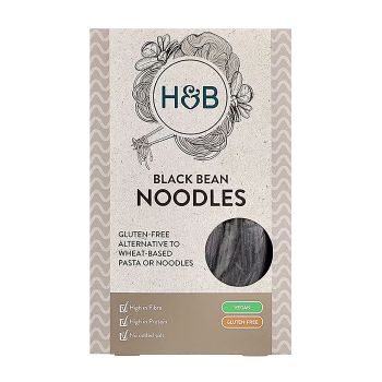 HOLLAND & BARRETT juodųjų pupelių makaronai, 200 g