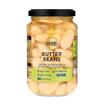 HOLLAND & BARRETT sviestinės pupelės, 340 g