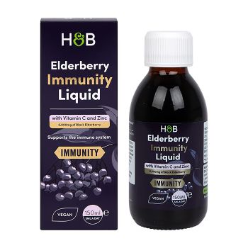 H&B šeivamedis imunitetui, skystis, 150 ml
