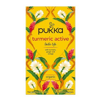 PUKKA TURMERIC ACTIVE arbata, 20 vnt.