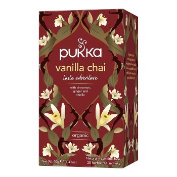 PUKKA VANILLA CHAI arbata, 20 vnt.