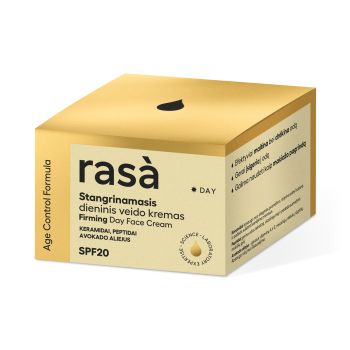RASA AGE CONTROL FORMULA SPF20 stangrinamasis dieninis veido kremas, 50 ml