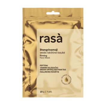 RASA AGE CONTROL FORMULA stangrinamoji veido lakštinė kaukė, 23 g