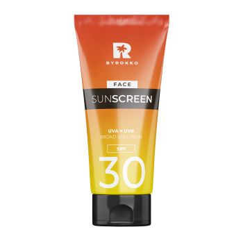 BYROKKO BODY SUNSCREEN SPF30 apsauginis veido kremas nuo saulės, 50 ml