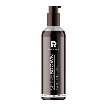 BYROKKO SHINE BROWN CHOCOLATE įdegio aliejus, 145 ml