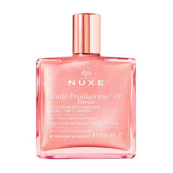 NUXE HUILE PRODIGIEUSE OR MULTI-PURPOSE veido, kūno ir plaukų sausasis aliejus, 50 ml