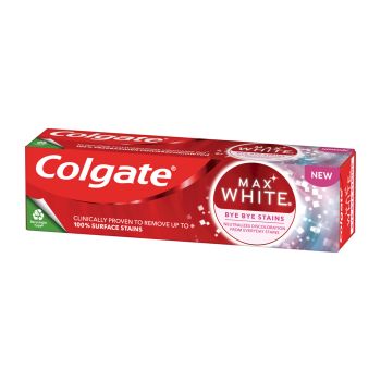 COLGATE MAX WHITE BYE BYE STAINS dantų pasta, 75 ml