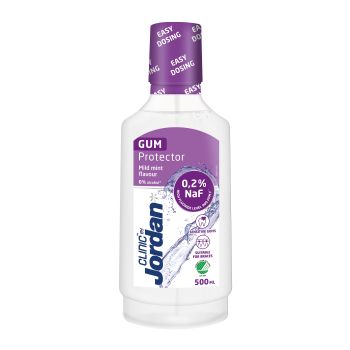 JORDAN CLINIC GUM PROTECTOR burnos skalavimo skystis, 500 ml