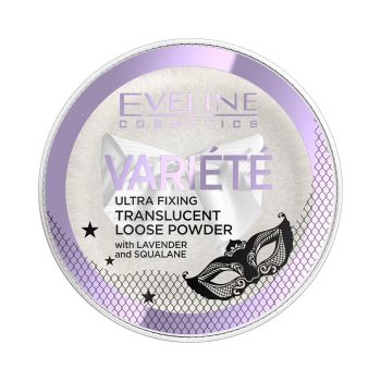 EVELINE VARIETE ULTRA FIXING TRANSLUCENT biri fiksuojamoji pudra, 5 g