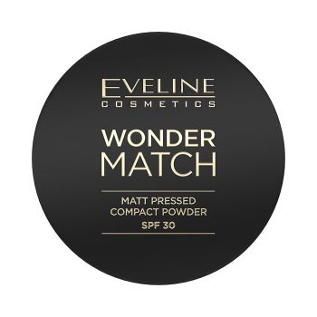 EVELINE WONDER MATCH MATT SPF30 kompaktinė pudra, 8 g