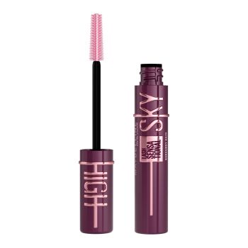 MAYBELLINE LASH SENSATIONAL SKY HIGH BURGUNDY HAZE blakstienų tušas, 7,2 ml