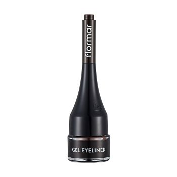 FLORMAR GEL EYELINER akių kontūro gelis, 2,2 g