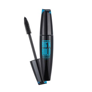 FLORMAR WATERPROOF BIG'N BOLD atsparus vandeniui blakstienų tušas, 15 ml