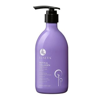 LUSETA BIOTIN & COLLAGEN plaukų šampūnas, 500 ml
