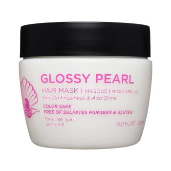 LUSETA GLOSSY PEARL plaukų kaukė, 500 ml