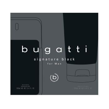 BUGATTI SIGNATURE BLACK vyrų kosmetikos rinkinys