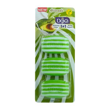 DOXA AVOCADO tualetinis muilas (3 x 90 g)
