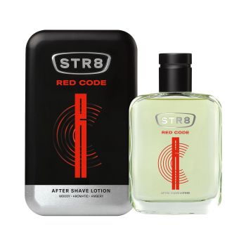 STR8 RED CODE losjonas po skutimosi, 100 ml
