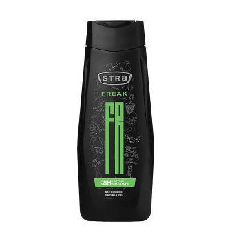 STR8 FREAK vyrų dušo želė, 400 ml