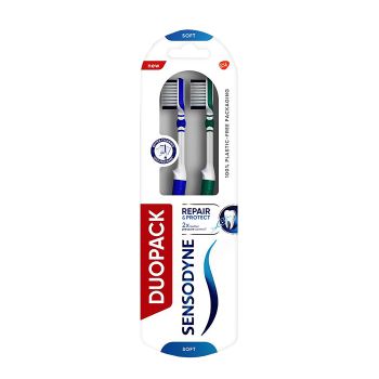 SENSODYNE REPAIR & PROTECT dantų šepetėliai (2 vnt.)