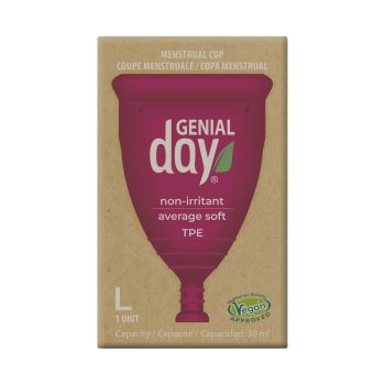 GENIAL DAY menstruacinė taurelė, L dydis