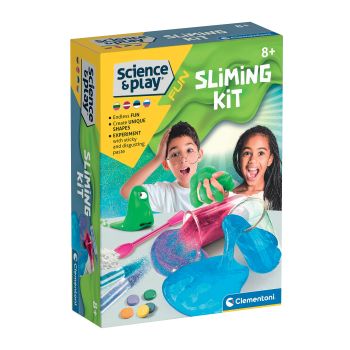 CLEMENTONI SCIENCE & PLAY SLIMING KIT vaikų eksperimentinis rinkinys