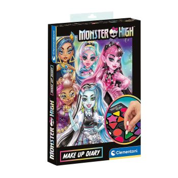 CLEMENTONI MONSTER HIGH MAKEUP UP DIARY rinkinys
