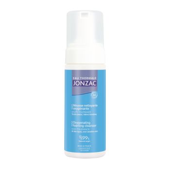 JONZAC EAU THERMALE OXYGENATING FOAMING valomosios veido putos, 150 ml
