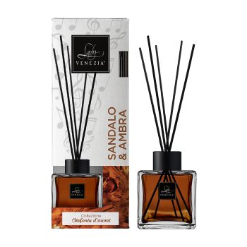 LADY VENEZIA SANDALO & AMBRA namų kvapas, 100 ml