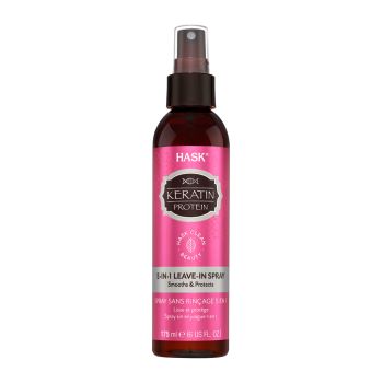 HASK KERATIN SMOOTH 5-IN-1 LEAVE-IN plaukų purškiklis, 175 ml