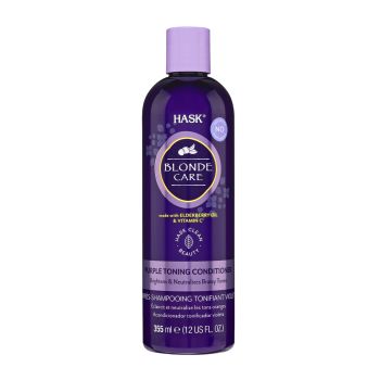HASK BLONDE CARE PURPLE TONING plaukų kondicionierius, 355 ml