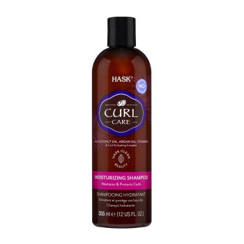 HASK CURL CARE MOISTURIZING plaukų šampūnas, 355 ml