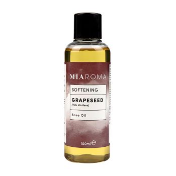 MIAROMA SOFTENING GRAPESEED BASE OIL bazinis aliejus, 100 ml