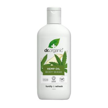 DR.ORGANIC HEMP OIL kūno prausiklis, 250 ml