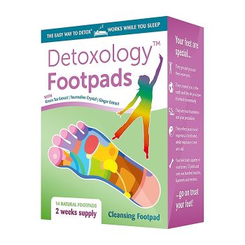 CRYSTAL SPRING DETOXOLOGY pėdų pagalvėlės, 14 vnt.