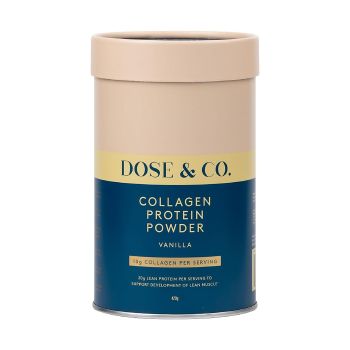 DOSE & CO. kolageno baltymų milteliai, vanilės skonio, 420 g
