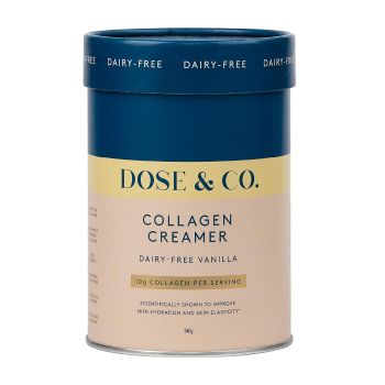 DOSE & CO COLLAGEN CREAMER kolagenas, vanilės skonio, milteliai, 340 g